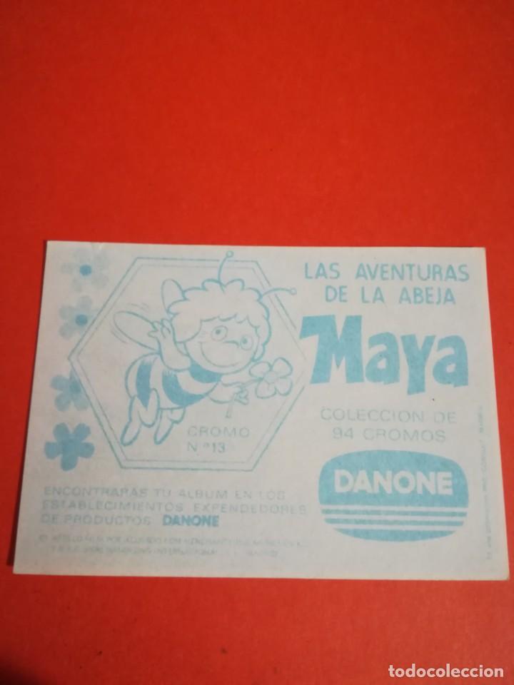 Coleccionismo cromos antiguos: Cromo abeja maya n.13, a&ntilde;o 1977 - Foto 2