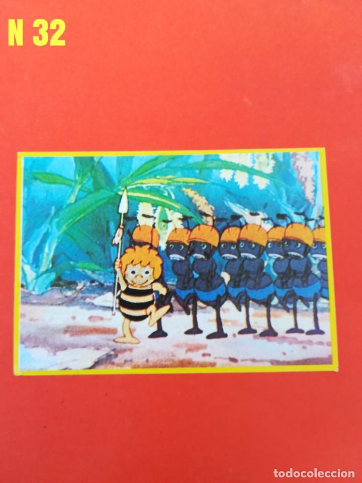 Coleccionismo cromos antiguos: Cromo abeja maya n.32, a&ntilde;o 1977 - Foto 1