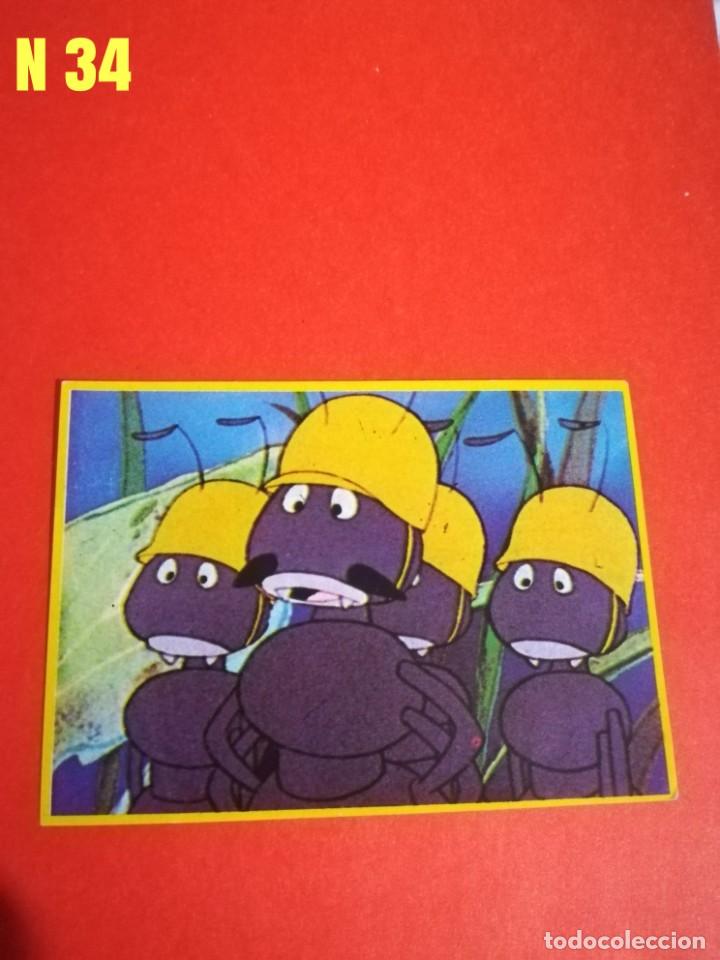 Coleccionismo cromos antiguos: Cromo abeja maya n.34, a&ntilde;o 1977 - Foto 1