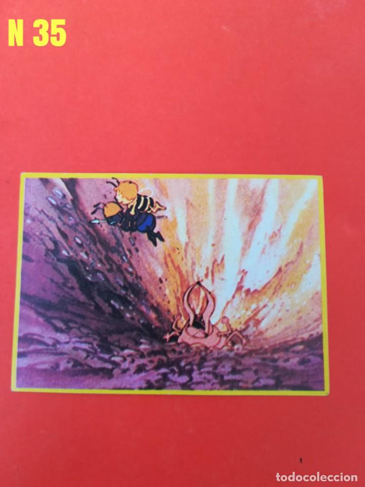 Coleccionismo cromos antiguos: Cromo abeja maya n.35, a&ntilde;o 1977 - Foto 1