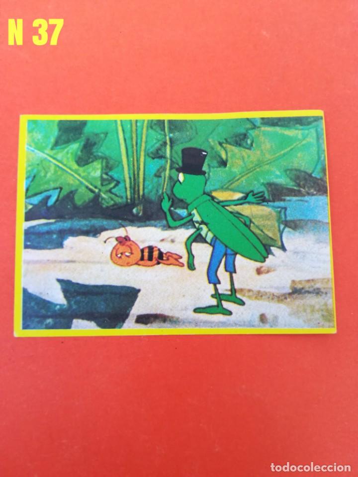 Coleccionismo cromos antiguos: Cromo abeja maya n.37, a&ntilde;o 1977 - Foto 1