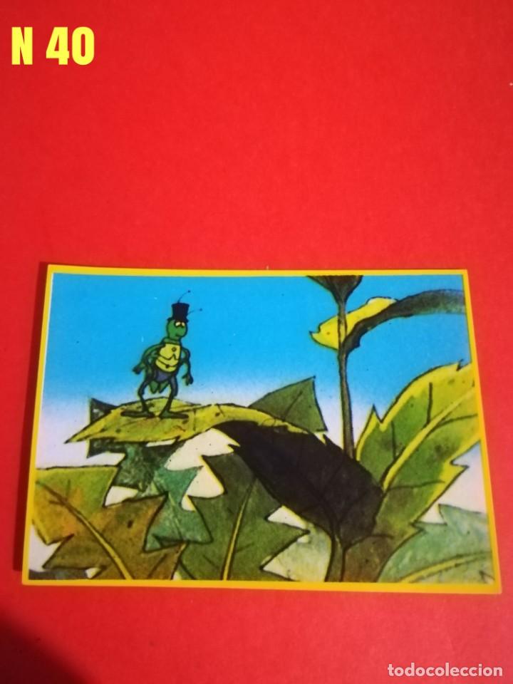 Coleccionismo cromos antiguos: Cromo abeja maya n.40, a&ntilde;o 1977 - Foto 1