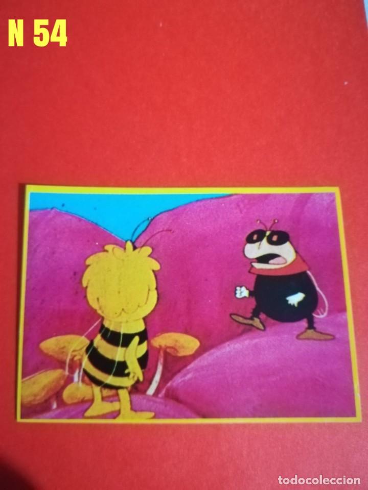Coleccionismo cromos antiguos: Cromo abeja maya n.54, a&ntilde;o 1977 - Foto 1