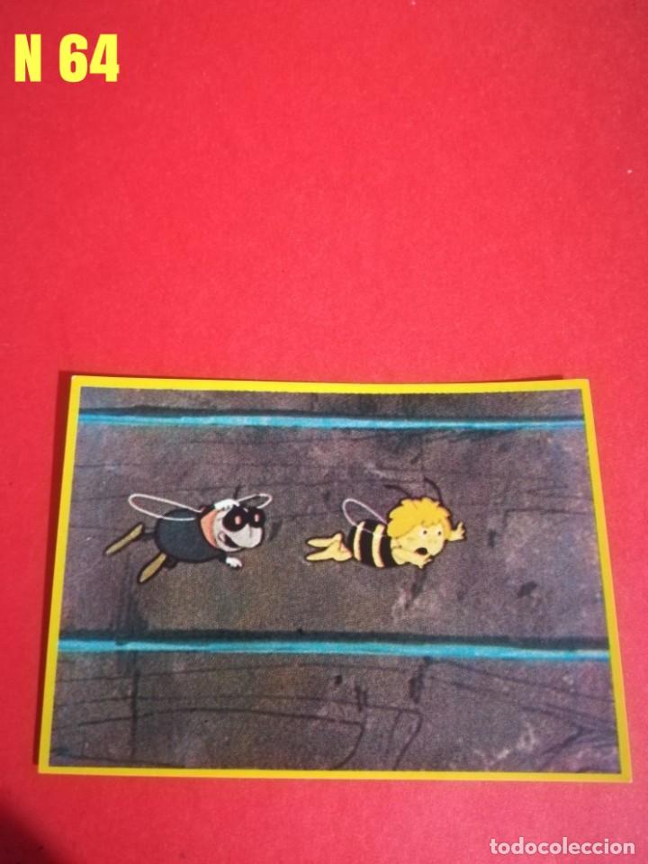 Coleccionismo cromos antiguos: Cromo abeja maya n. 64, a&ntilde;o 1977 - Foto 1