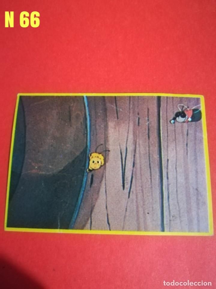Coleccionismo cromos antiguos: Cromo abeja maya n. 66. a&ntilde;o 1977 - Foto 1