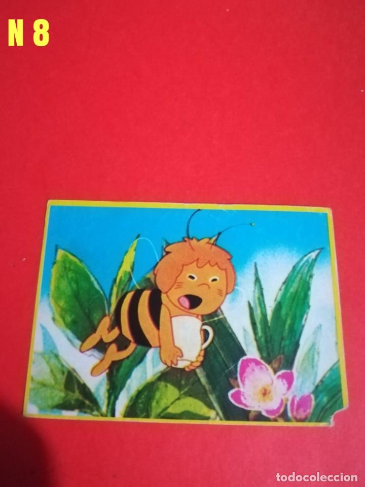 Coleccionismo cromos antiguos: Cromo abeja maya n. 8, a&ntilde;o 1977 - Foto 1