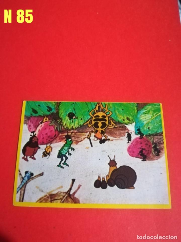 Coleccionismo cromos antiguos: Cromo abeja maya n. 85, a&ntilde;o 1977 - Foto 1