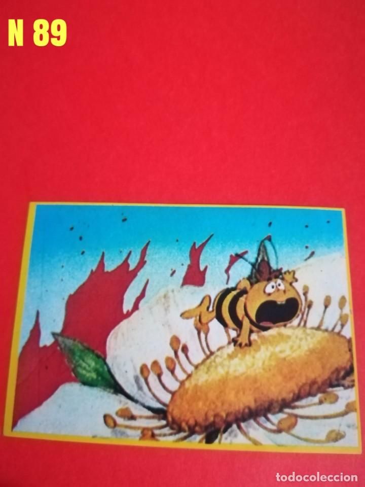 Coleccionismo cromos antiguos: Cromo abeja maya n. 89, a&ntilde;o 1977 - Foto 1