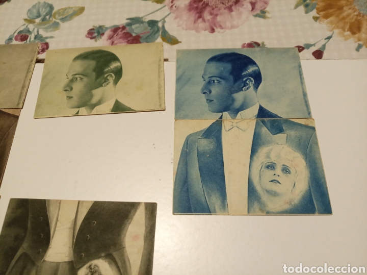 Coleccionismo cromos antiguos: Cromos antiguos actores puzzle - Foto 3