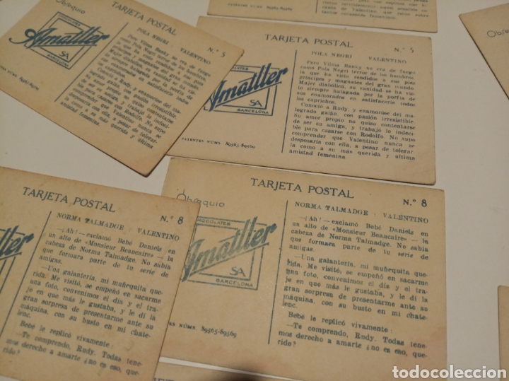 Coleccionismo cromos antiguos: Cromos antiguos actores puzzle - Foto 8