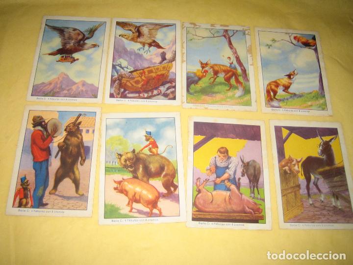 Coleccionismo cromos antiguos: 4 FABULAS - 8 CROMOS - Foto 1