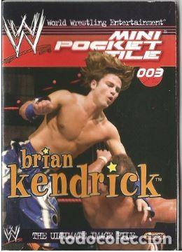 Coleccionismo cromos antiguos: WWE. Mini Pocket File. n&ordm; 3. Brian Kendrick - Foto 1