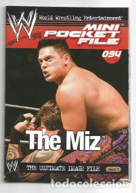 Coleccionismo cromos antiguos: WWE. Mini Pocket File. n&ordm; 94. The Miz - Foto 1