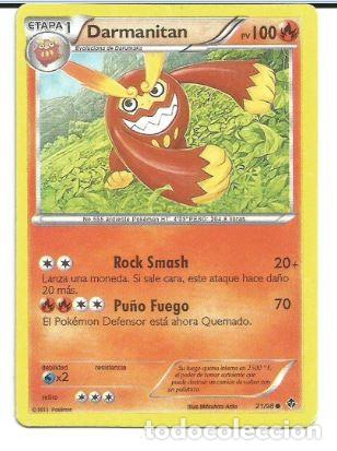 Coleccionismo cromos antiguos: Pokemon. Darmanitan - Foto 1