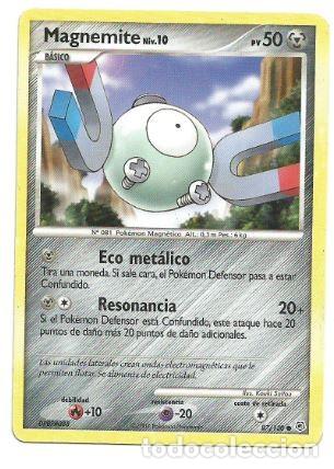 Coleccionismo cromos antiguos: Pokemon. Magnemite - Foto 1
