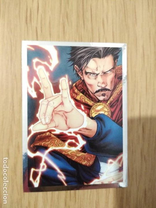 Coleccionismo cromos antiguos: MARVEL CROMO 141 DOCTOR EXTRA&Ntilde;O - Foto 1