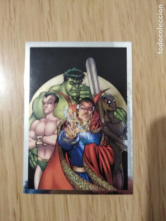 Coleccionismo cromos antiguos: Marvel CROMO 36 DEFENSORES - Foto 1