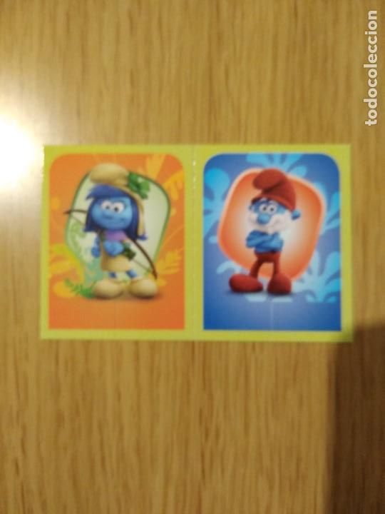 Coleccionismo cromos antiguos: CROMO PITUFOS ALDEA ESCONDIDA S2 - Foto 1