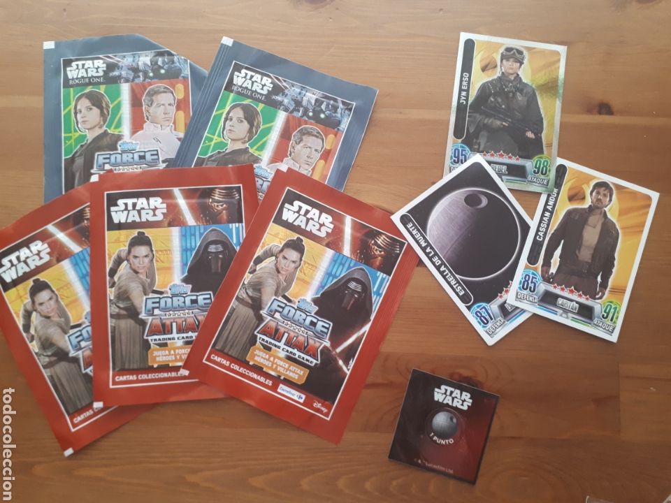 Coleccionismo cromos antiguos: Lote cromos Star Wars - Foto 1