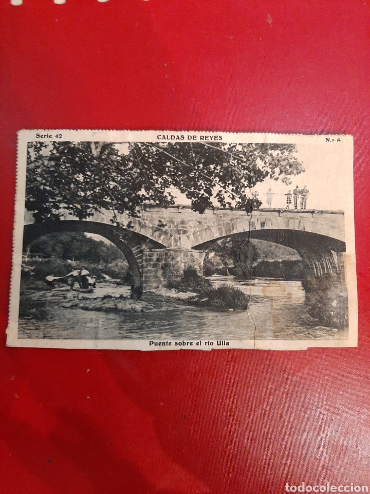 Colecionismo Cromos antigos: Caldas de Reyes R&iacute;o Ulla serie 42 n&uacute;mero 6 Bellezas de Galicia