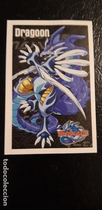 Coleccionismo cromos antiguos: 1 CROMO DE ** BEYBLADE N. E  DRAGOON  ** 2005 - Foto 1