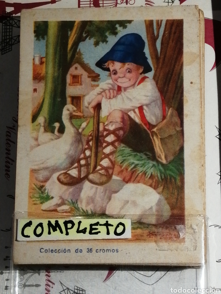 Coleccionismo cromos antiguos: Coleccion de 36 cromos completa El Castillo del Diablo - Foto 1
