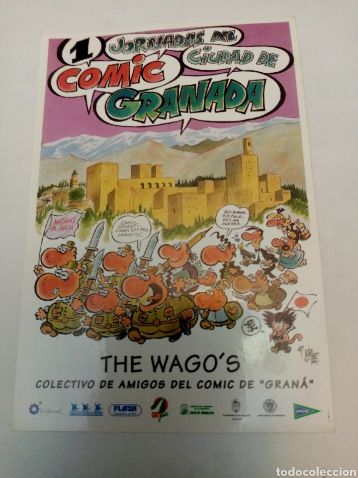 Coleccionismo cromos antiguos: Primeras jornadas de c&oacute;mic Ciudad de Granada