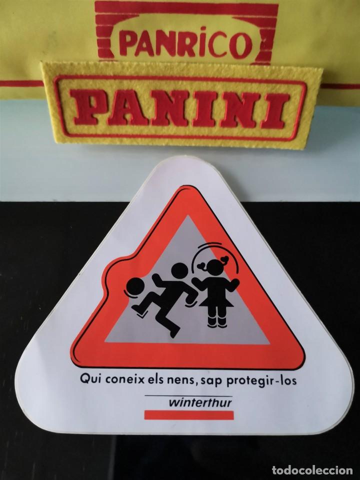 Collezionismo Figurine antiche: CROMO PEGATINA SEGUROS PROMOSTAFF WINTERTHUR