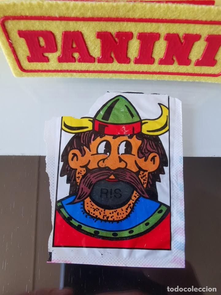 Collezionismo Figurine antiche: CROMO RECORTE SOBRE DE AZ&Uacute;CAR VIKINGO RIS