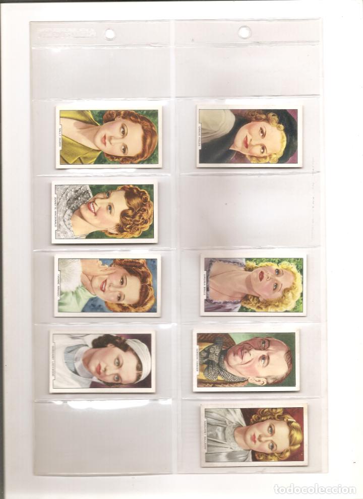 Coleccionismo cromos antiguos: 750. ACTORES / ACTRICES (42 CROMOS) - Foto 7