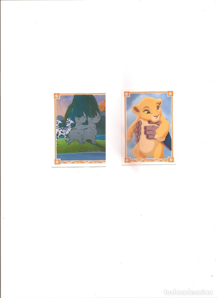 Coleccionismo cromos antiguos: 119. DOS CROMOS REY LEON - Foto 1
