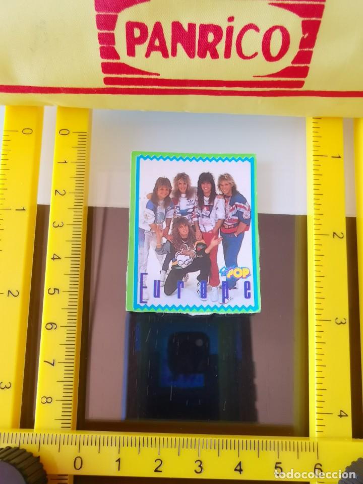 Collezionismo Figurine antiche: CROMO PEGATINA SUPER POP CANTANTES - EUROPE