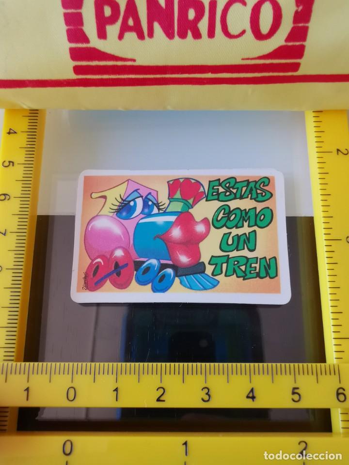 Collezionismo Figurine antiche: CROMO PANRICO PEGATINA PEGUITARJETAS 1 BOLLYCAO - EST&Aacute;S COMO UN TREN