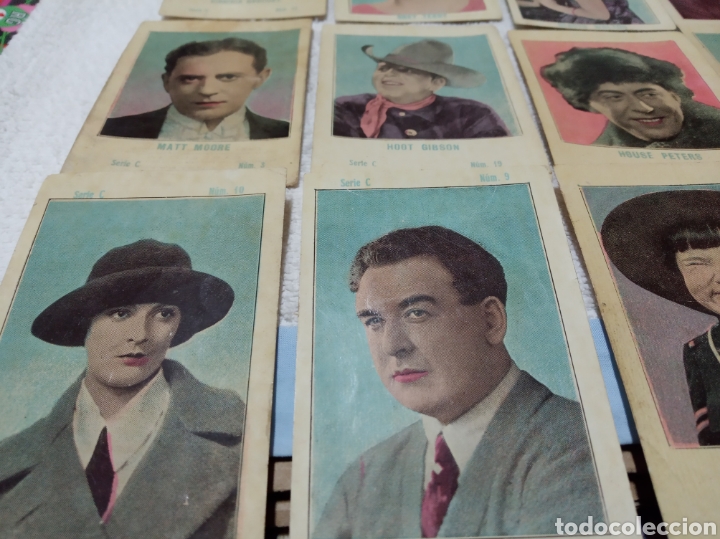 Coleccionismo cromos antiguos: Cromos antiguos actores - Foto 5