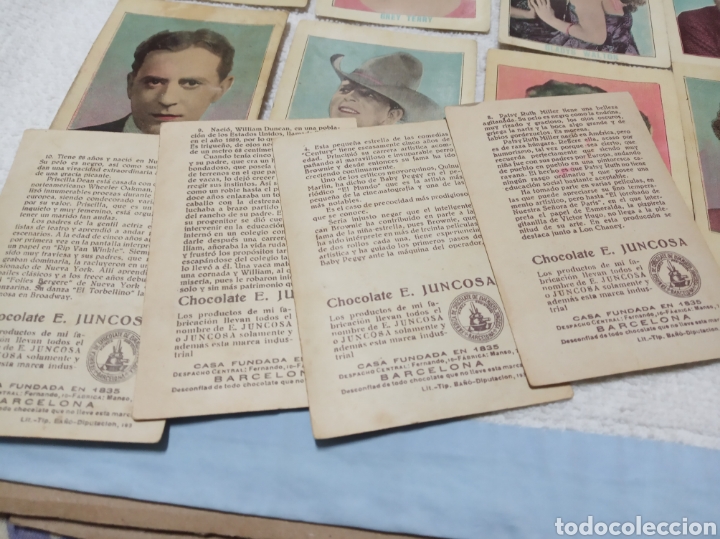 Coleccionismo cromos antiguos: Cromos antiguos actores - Foto 6