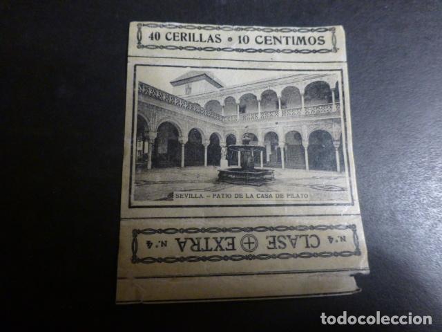 Sammeln alte Sammelbilder: SEVILLA CROMO ENVUELTA CAJA DE CERILLAS SIGLO XIX