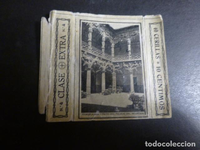 Colecionismo Cromos antigos: GUADALAJARA CROMO ENVUELTA CAJA DE CERILLAS SIGLO XIX