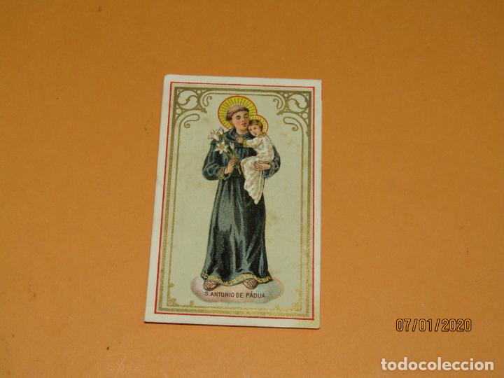 Coleccionismo Cromos antiguos: Antiguo Cromo SAN ANTONIO DE P&Aacute;DUA Obsequio de F&aacute;brica de Chocolates LA ESPA&Ntilde;A de Madrid A&ntilde;o 1920s