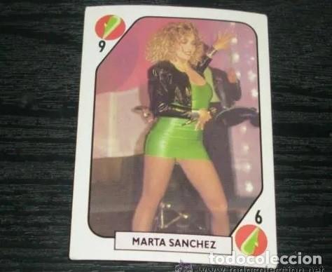 Coleccionismo cromos antiguos: -TELE BANCO POP : MARTA SANCHEZ - Foto 1