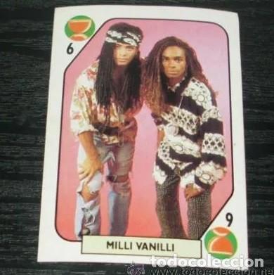Coleccionismo cromos antiguos: -TELE BANCO POP : MILLI VANILLI - Foto 1