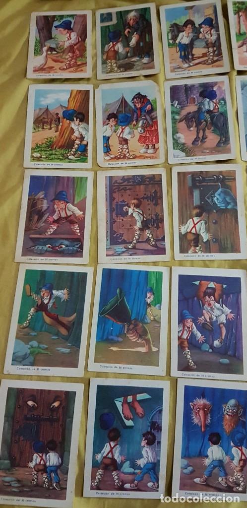 Coleccionismo cromos antiguos: Coleccion cromos chocolates amatller el castillo del diablo - Foto 2