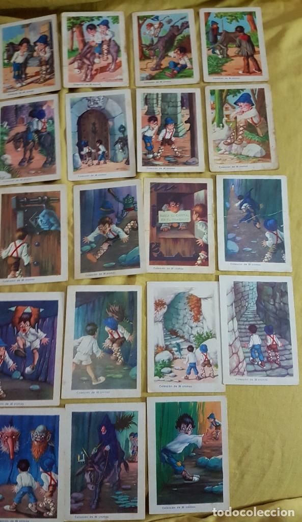 Coleccionismo cromos antiguos: Coleccion cromos chocolates amatller el castillo del diablo - Foto 3