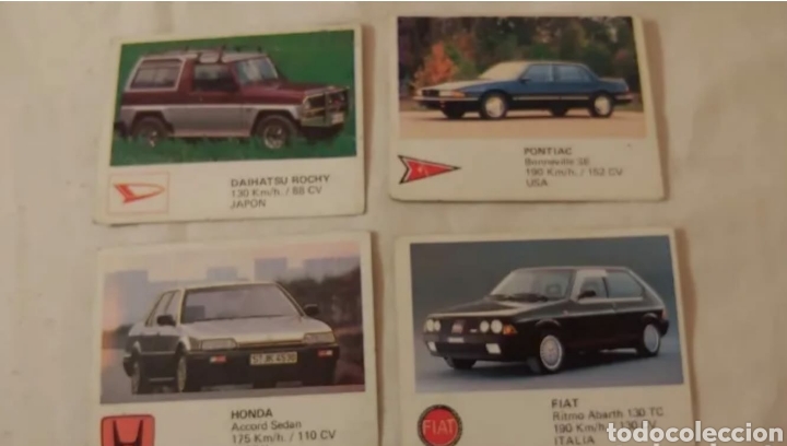 Coleccionismo cromos antiguos: 4 cromos auto 2000 - Foto 1