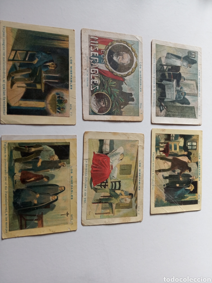 Coleccionismo cromos antiguos: Los miserables - Foto 1
