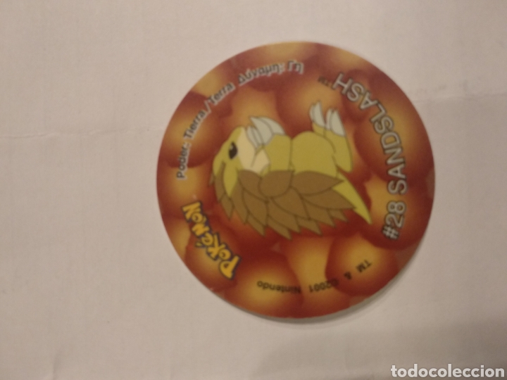 Coleccionismo cromos antiguos: Tazo 2 Pok&eacute;mon 2000 Matutano - Foto 1