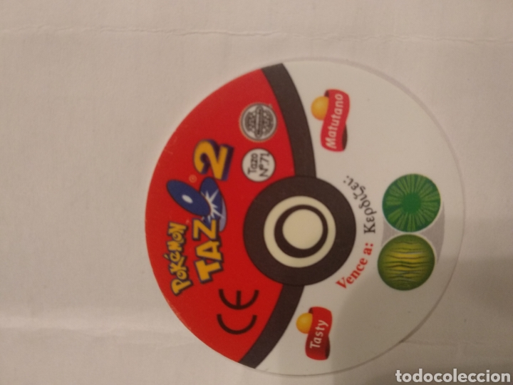 Coleccionismo cromos antiguos: Tazo 2 Pok&eacute;mon 2000 Matutano - Foto 2