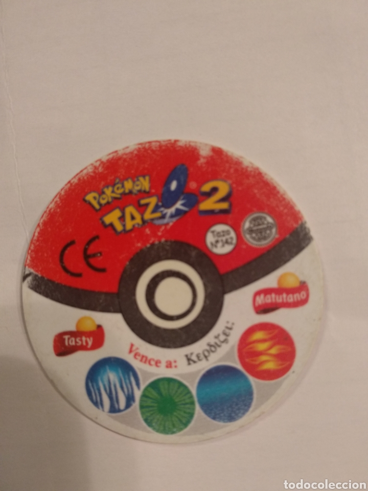 Coleccionismo cromos antiguos: Tazo 2 Pok&eacute;mon 2000 Matutano - Foto 2