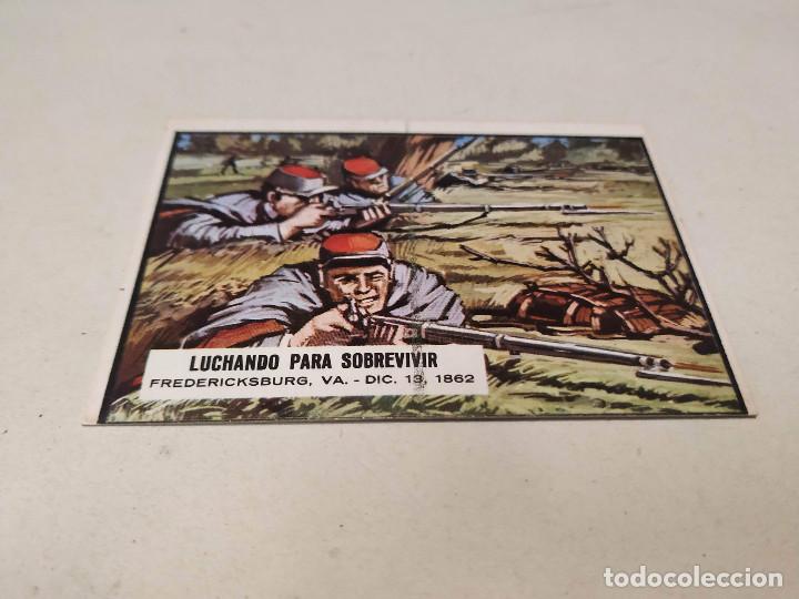 Coleccionismo Cromos antiguos: CROMO CIVIL WAR NEWS N&ordm; 33 - LUCHANDO PARA SOBREVIVIR - CHICLE TOPPS