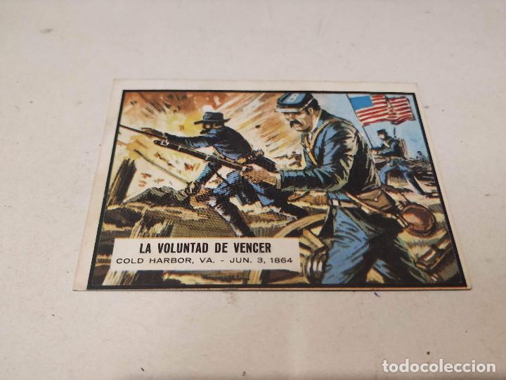 Coleccionismo Cromos antiguos: CROMO CIVIL WAR NEWS N&ordm; 68 - LA VOLUNTAD DE VENCER - CHICLE TOPPS