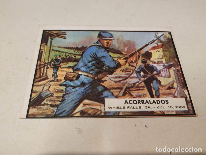 Coleccionismo Cromos antiguos: CROMO CIVIL WAR NEWS N&ordm; 71 - ACORRALADOS - CHICLE TOPPS